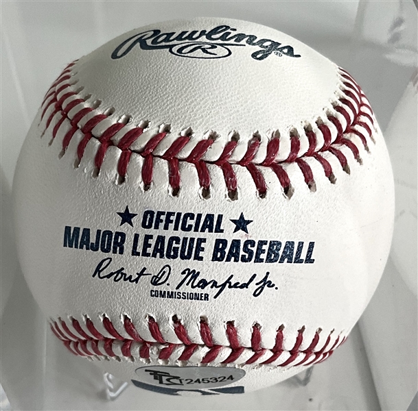 KISS: Ace Frehley Signed OML Baseball (Third Party Guaranteed)