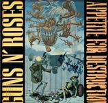 Guns n’ Roses: Axl Rose 1988 Signed “Appetite For Destruction” Promo Album Record (ACOA Authentication)