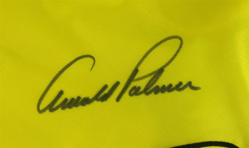 Arnold Palmer Signed Invitational Golf Flag (JSA)