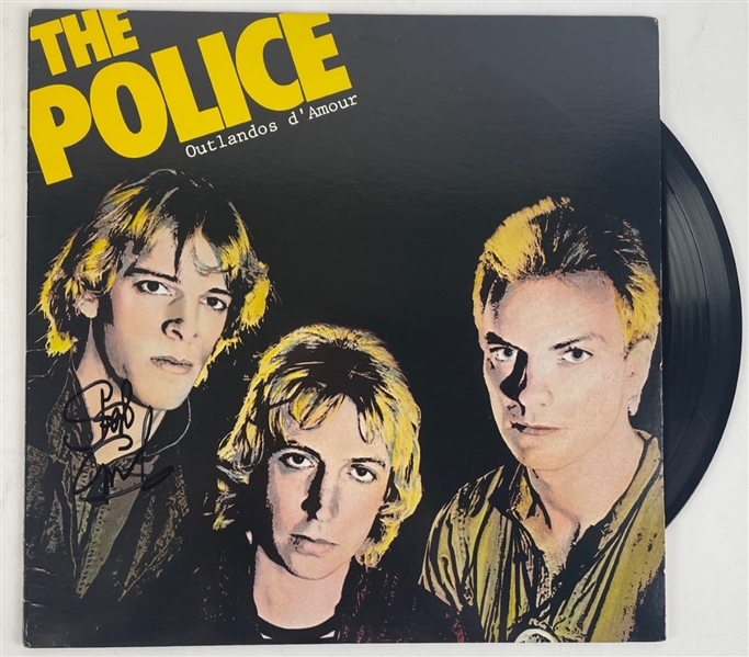 The Police: Stewart Copeland Signed Album (Beckett/BAS)