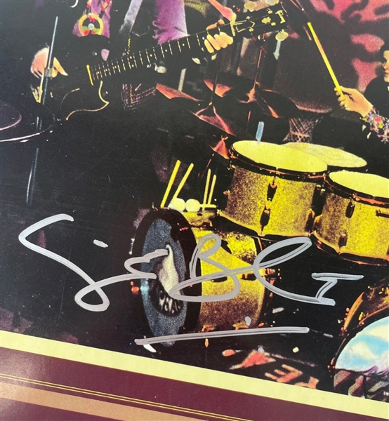 CREAM: Ginger Baker Signed The Very Best of Cream:Strange Brew Album (PSA/DNA)