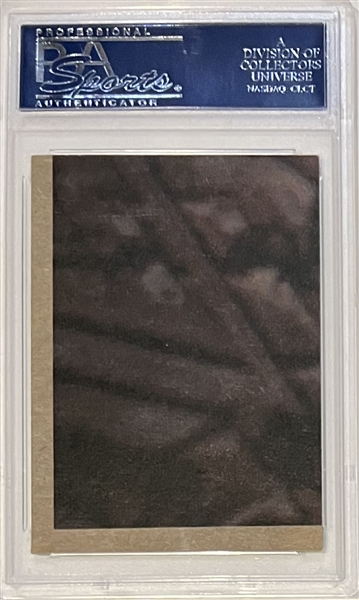 Star Wars: Mark Hamill & Carrie Fisher Dual Signed 1977 Topps Trading Card #214 (PSA/DNA Encapsulated)