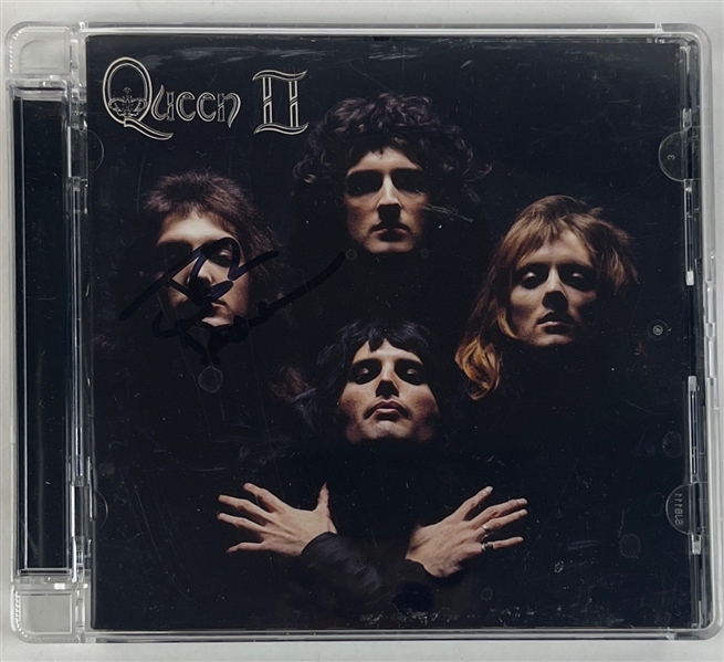 Queen: John Deacon Signed 'Queen II' CD Insert w/ Disc (Third Party Guaranteed)