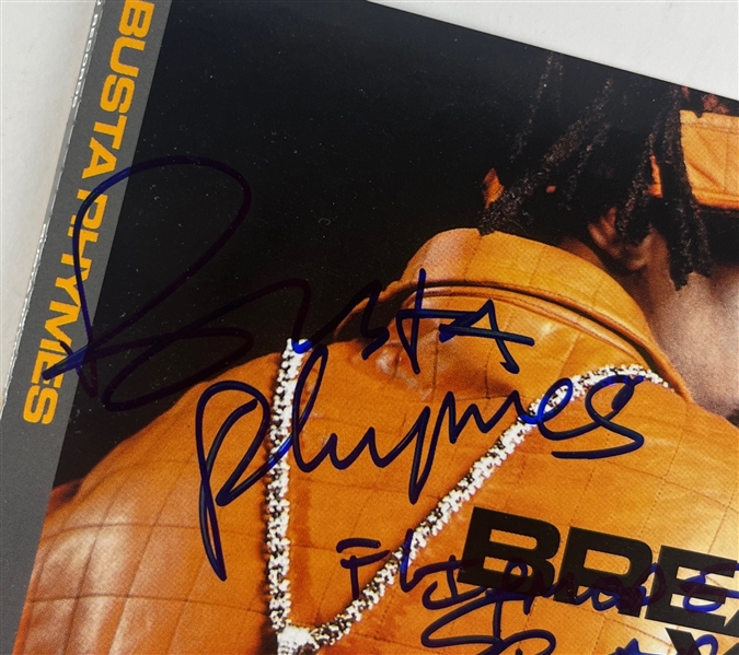 Busta Rhymes Signed CD Insert w/ Disc (Third Party Guaranteed)