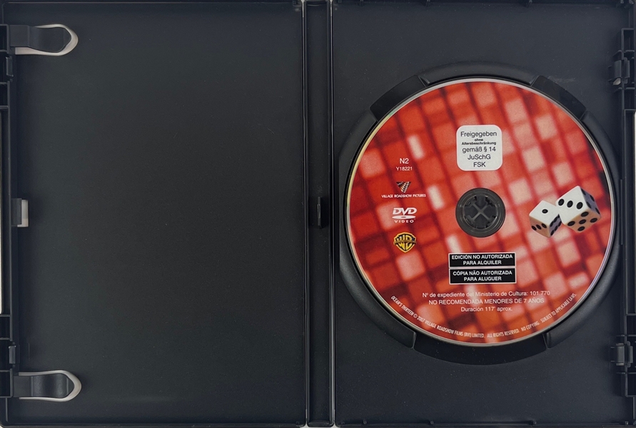 Oceans 13: Cast Signed DVD including Pitt, Clooney, and Damon! (Third Party Guaranteed)