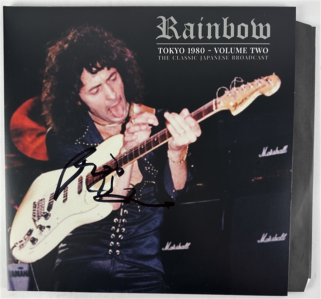 Richie Blackmore RARE In-Person Signed Rainbow Tokyo 1980 - Volume Two Record Album (Third Party Guaranteed)
