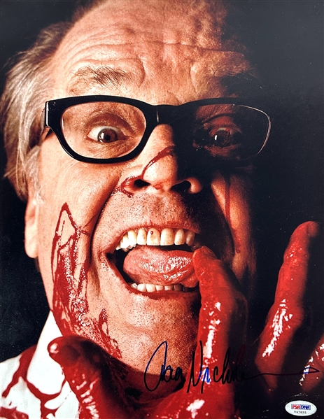 Jack Nicholson Signed 11" x 14" Color Photo (PSA/DNA COA)