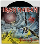 Iron Maiden Rare & Desirable Group Signed "Flight of Icarus" 12-Inch Album Maxi-Single (JSA LOA)