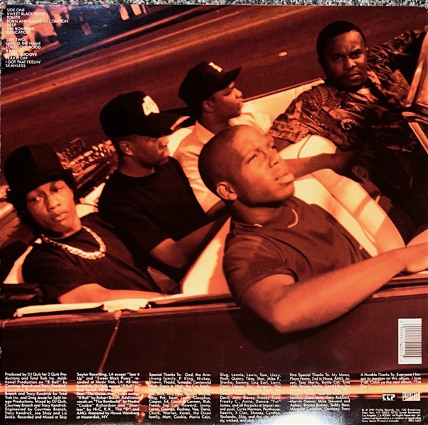 DJ Quik Rare Signed Quik is the Name Record Album (Beckett/BAS LOA)