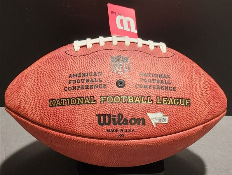 The 50 TD Club: Tom Brady, Patrick Mahomes & Peyton Manning Signed Limited Edition NFL Leather Football (Fanatics)