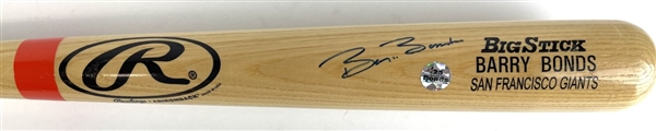 Barry Bonds Signed Big Stick Baseball Bat (Player Holo & PSA/DNA)