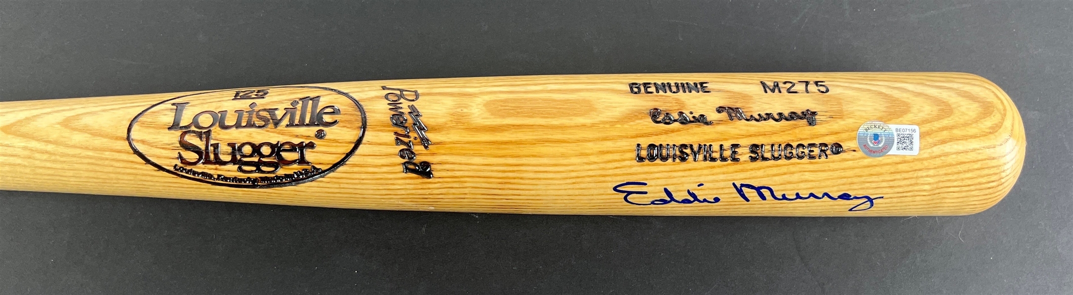 Eddie Murray Signed Louisville Slugger Bat (Beckett/BAS)