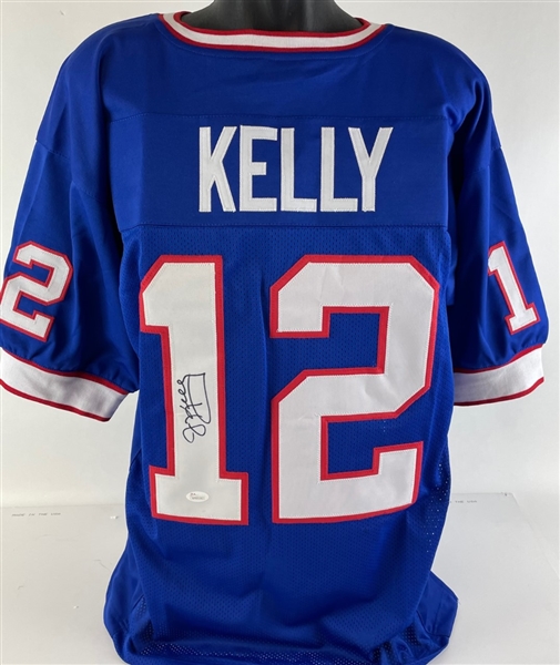 Jim Kelly Signed Buffalo Bills Home Style Jersey (JSA COA)