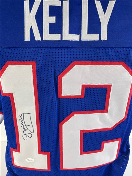 Jim Kelly Signed Buffalo Bills Home Style Jersey (JSA COA)
