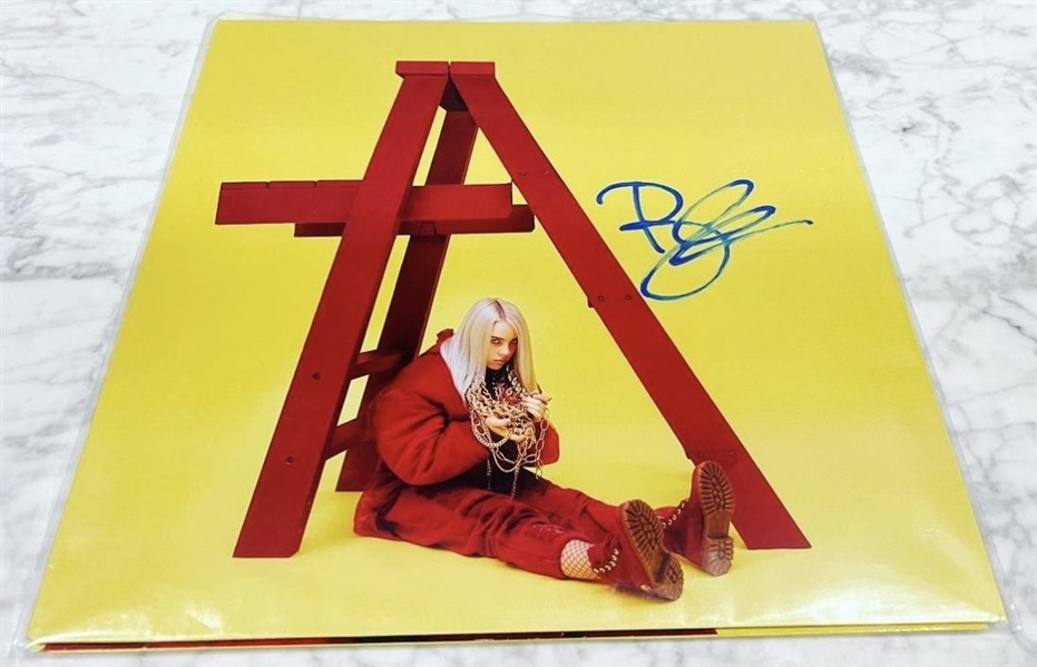 Billie Eilish Signed Debut "Dont Smile at Me" EP Album Record (Beckett/BAS Authentication)