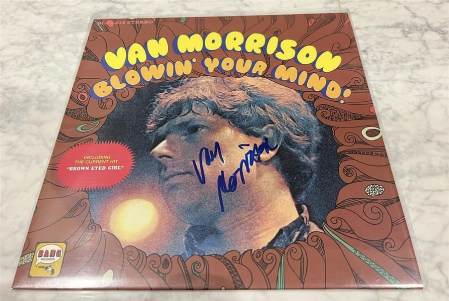Van Morrison Signed "Blowin’ Your Mind" Album (Beckett/BAS Authentication