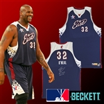 Shaquille ONeal Game Worn & Photo-Matched Jersey from 2007 NBA All-Star Game (Shaq , Sports Investors (SIA) & Beckett/BAS LOAs)