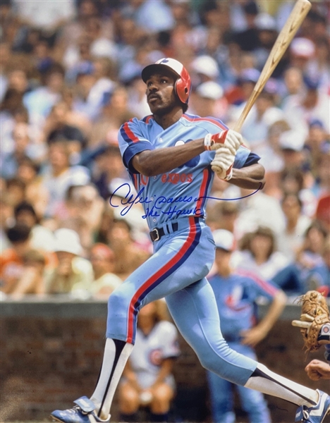 Lot of 9 Andre Dawson Signed 11" x 14" Photos (Third Party Guaranteed)