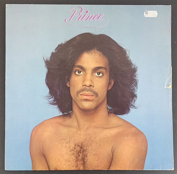 Prince RARE Signed Self-Titled Album Cover from 1988 European Record Store Signing (Beckett/BAS LOA)