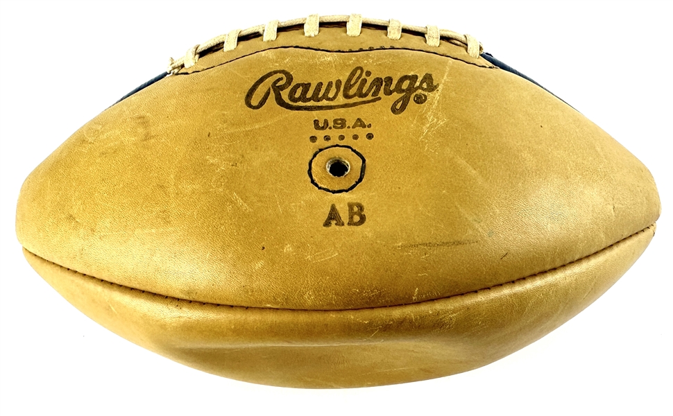 1959 Syracuse Orangemen (National Champs) Team Signed Football w/Ernie Davis (34 Sigs)(Beckett/BAS LOA)