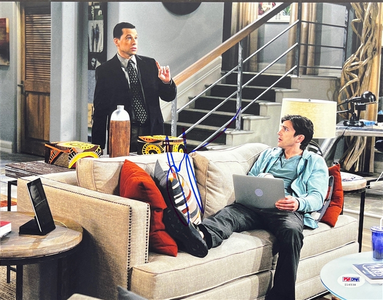 Jon Cryer Signed 11" x 14" Two and a Half Men Photo (PSA/DNA)