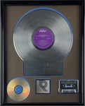 John Lennon RIAA Award Presented to Michael Stevens for Over 2 Million Sales of "Imagine" 