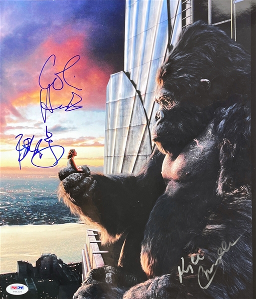King Kong: Kyle Chandler & Colin Hanks Signed 11" x 14" Photo (PSA/DNA)