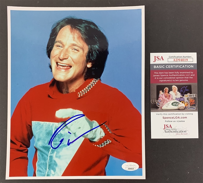 Robin Williams Signed 8" x 10" Color Photo (JSA)