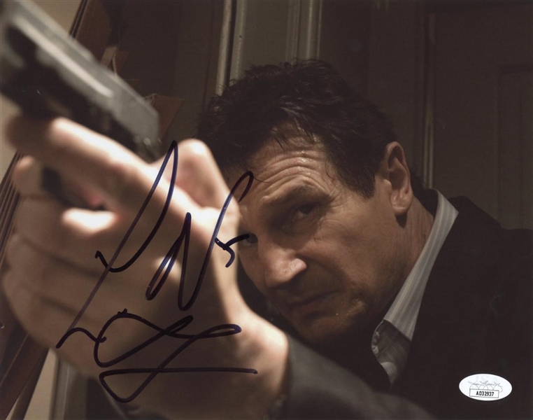 Liam Neeson Signed 8" x 10" Taken Photo (JSA)