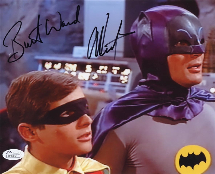 Batman: Adam West & Burt Ward Signed 8" x 10" Photo (JSA)