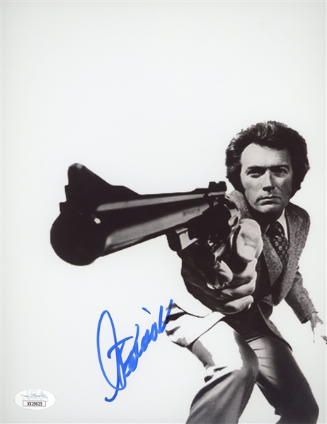 Dirty Harry: Clint Eastwood Signed 8" x 10" Photo (JSA LOA)