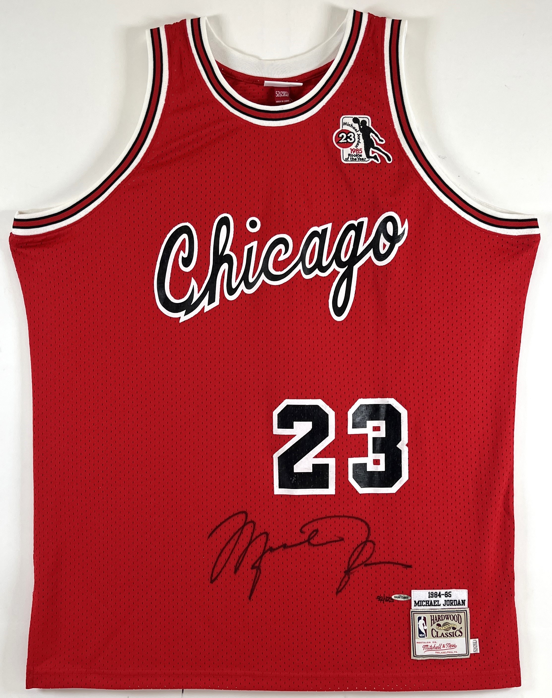 Michael Jordan Signed 1984-85 Rookie Chicago Bulls Jersey UDA Upper Deck &  JSA - Autographed NBA Jerseys at 's Sports Collectibles Store