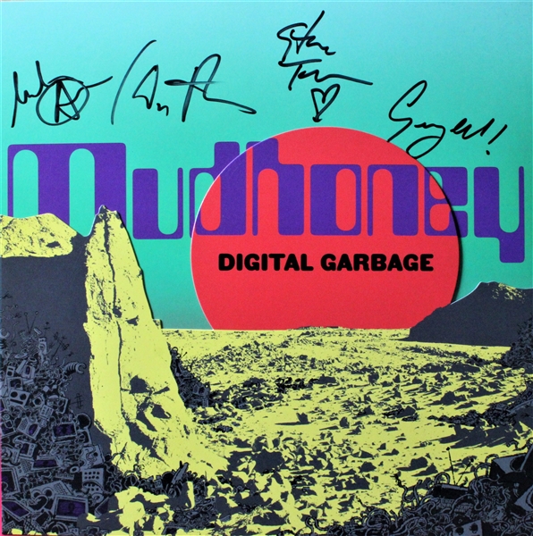 Mudhoney Lot of Two (2) Signed Album Covers (ACOA)