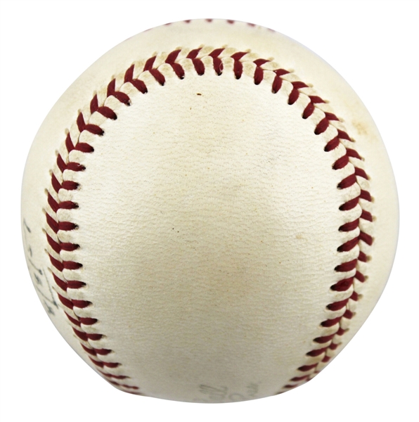 Ty Cobb Impressive Single Signed & Inscribed OAL Baseball (JSA LOA)