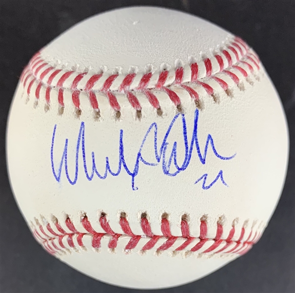 Walker Buehler Single Signed OML Baseball (PSA/DNA COA)