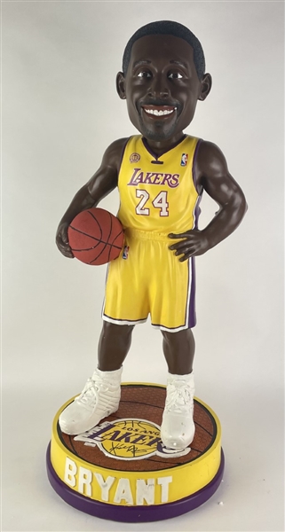 RARE Kobe Bryant Signed Lakers LTD ED 3FT Bobblehead (Panini)