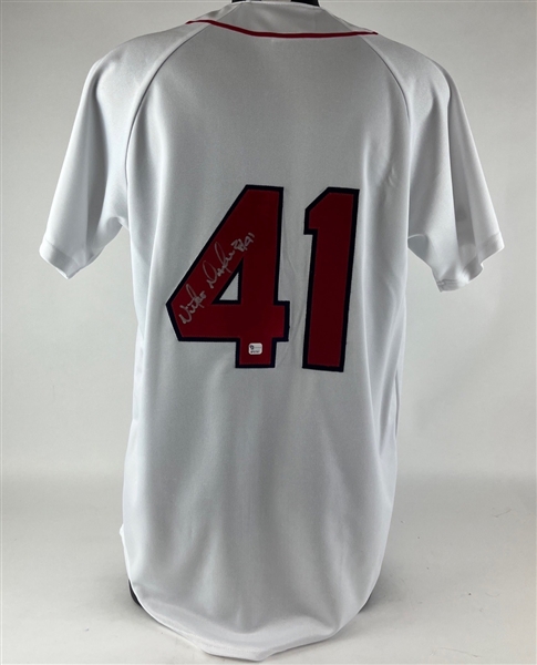 Victor Martinez Signed Red Sox Jersey (Global Authentics)