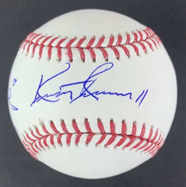 Kurt Russell & Goldie Hawn Signed Baseball (PSA/DNA)