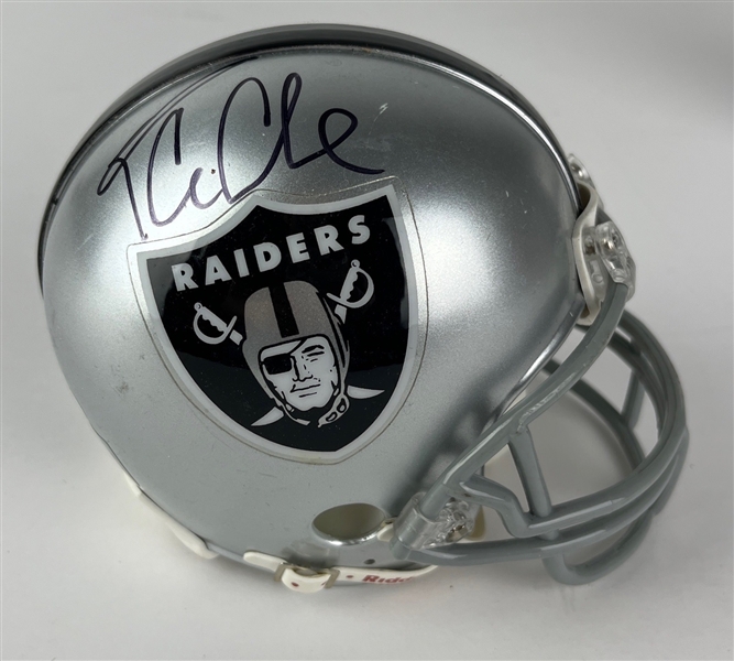 Ice Cube Signed Raiders Mini Helmet (JSA COA)