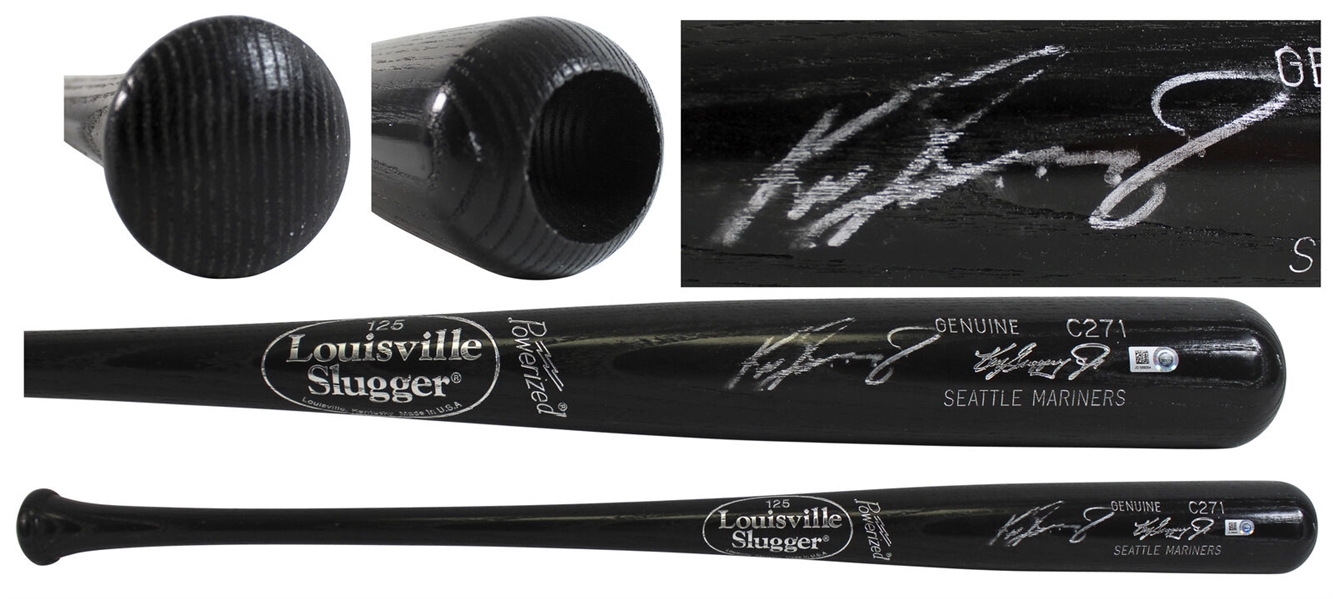 Ken Griffey Jr. Signed Louisville Slugger Personal Model Bat (MLB Holo)
