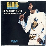 Elvis Presley’s 1974 Signed “Promised Land” RCA 45 RPM (Roger Epperson/REAL LOA) 