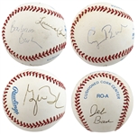 Bush Family Unique Multi-Signed OAL Baseball with George H.W. Bush, W., Jeb, etc. (PSA/DNA LOA)