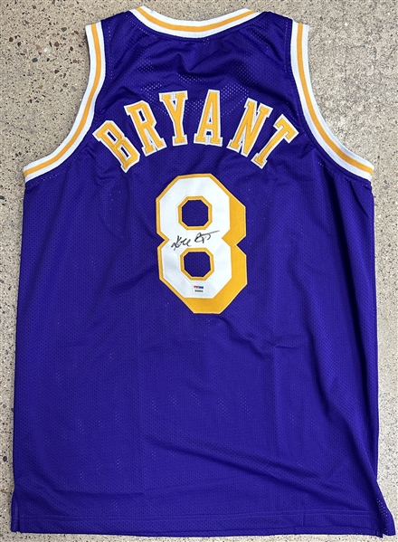 Kobe Bryant Signed Los Angeles Lakers Jersey (Beckett/BAS LOA & PSA/DNA Sticker)