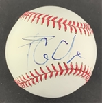 Ice Cube Single-Signed OML Baseball (JSA COA)