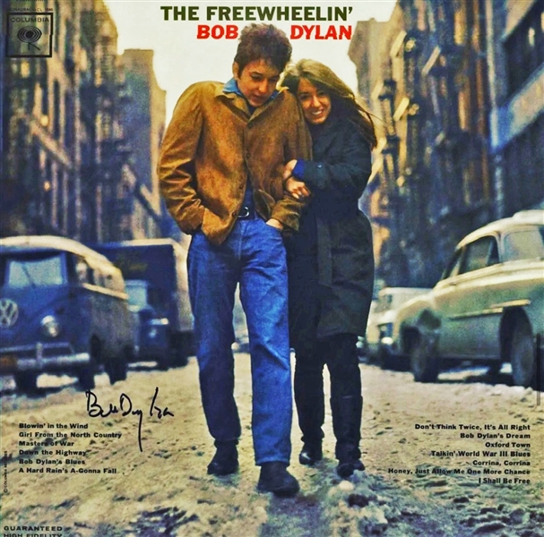 Bob Dylan Signed “Freewheelin’” Record Album (Manager Jeff Rosen LOA & Epperson/REAL LOA)
