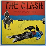 The Clash RARE True Vintage Signed "GiveEm Enough Rope" UK Record Album (Tracks UK LOA, Epperson/REAL LOA & Letter of Provenance)