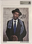 Snoop Doggy Dogg Superb Signed 8" x 10" Color Promotional Photo (Beckett/BAS Encapsulated)