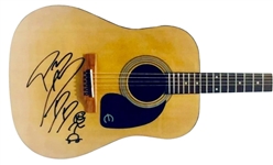 Post Malone Signed Acoustic Guitar On the Body (JSA Authentication)