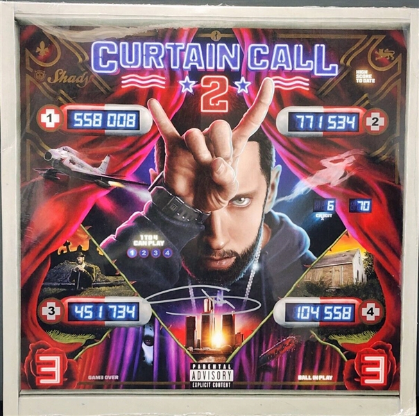 Eminem Signed "Curtain Call 2" Record Album (Beckett/BAS LOA)
