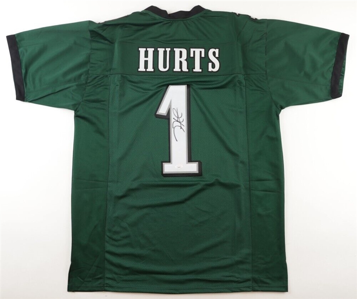 Jalen Hurts Signed Philadelphia Eagles Home Style Jersey (JSA COA)